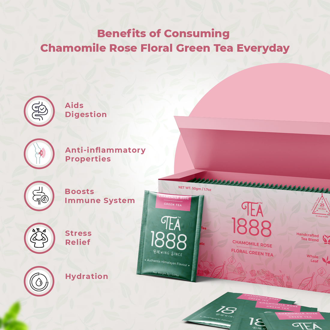 Chamomile Rose Green Tea