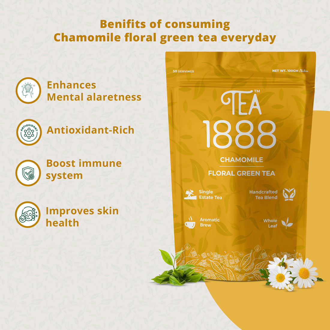 Chamomile Green Tea