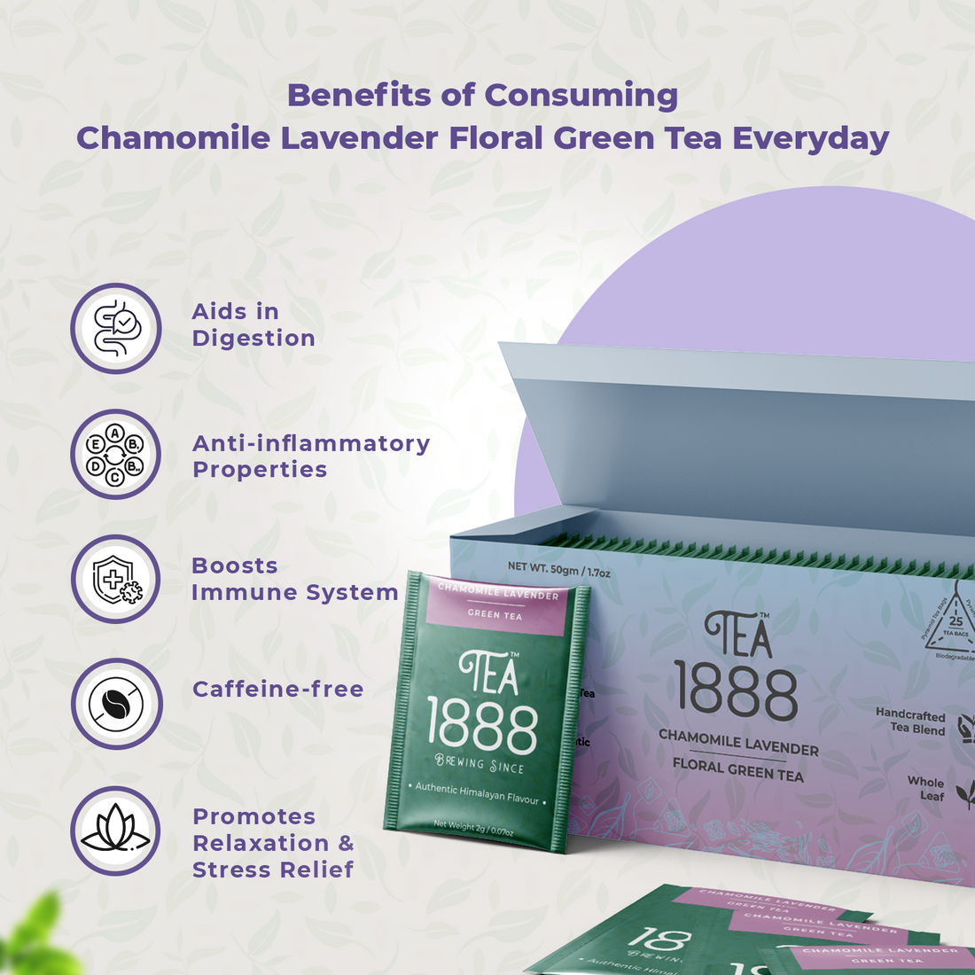 Chamomile Lavender Green Tea