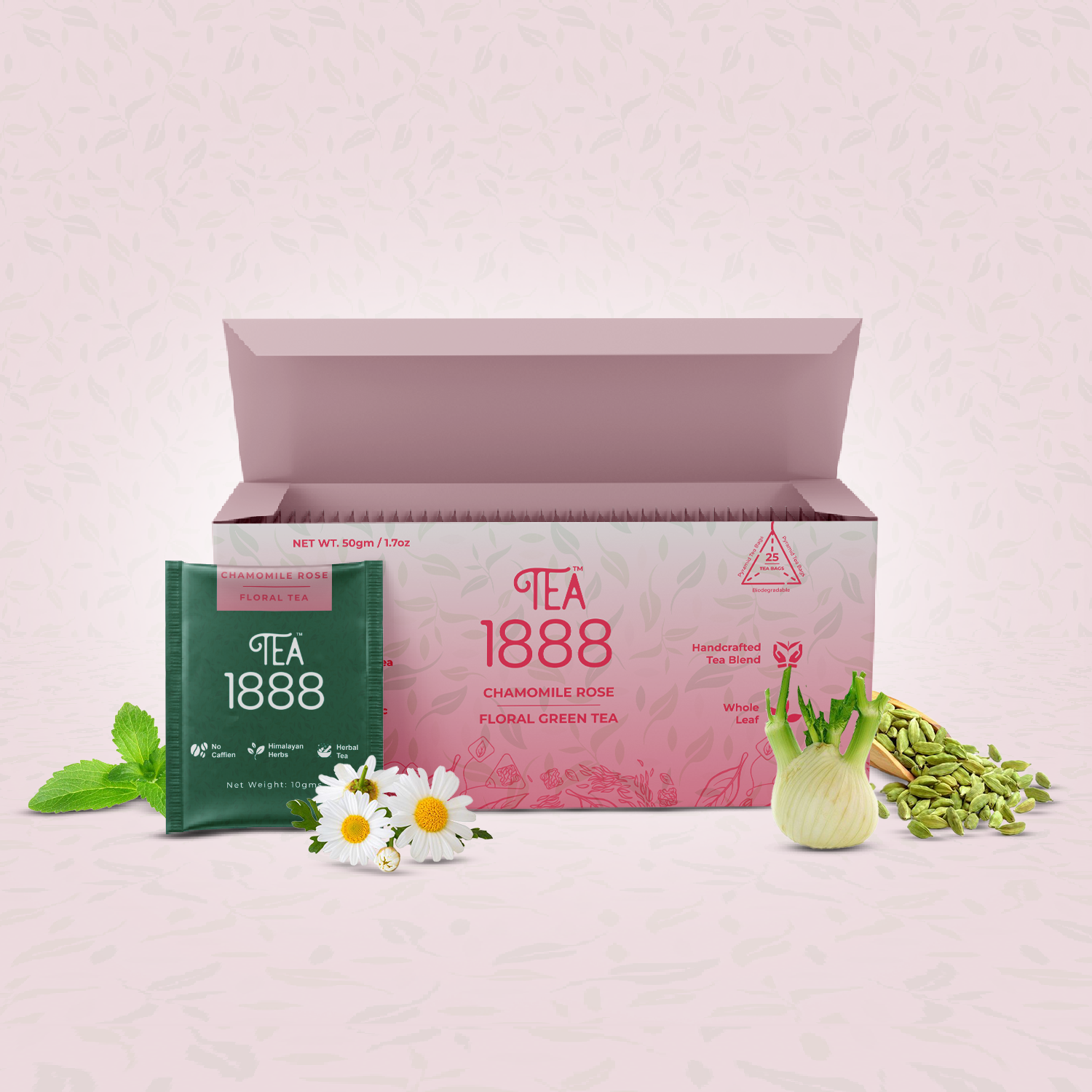 Chamomile Rose Green Tea