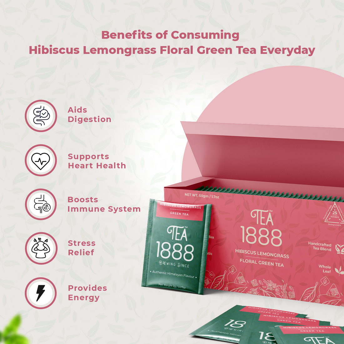 Hibiscus & Lemongrass Green Tea