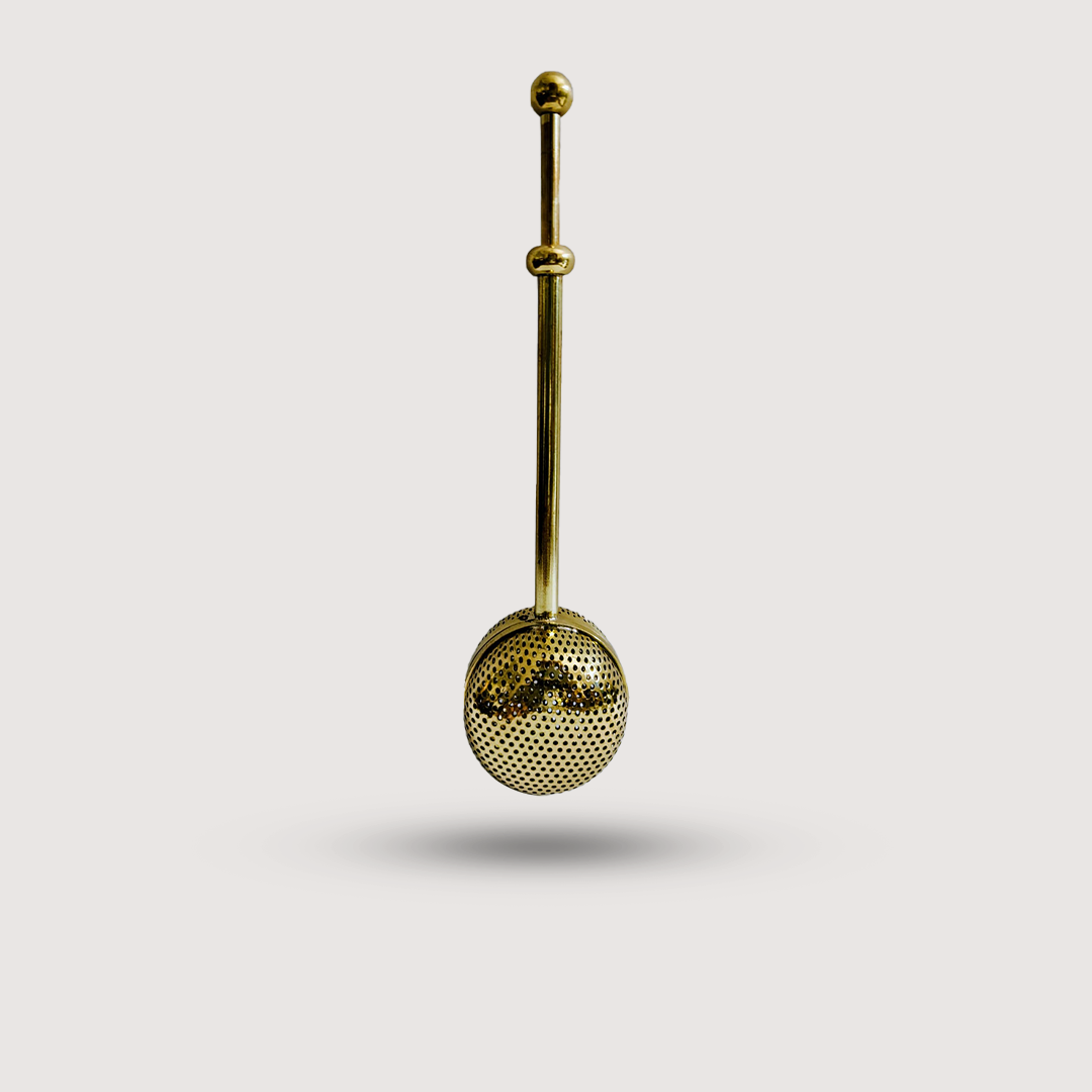 Infuse Bloom - Brass Tea infuser 