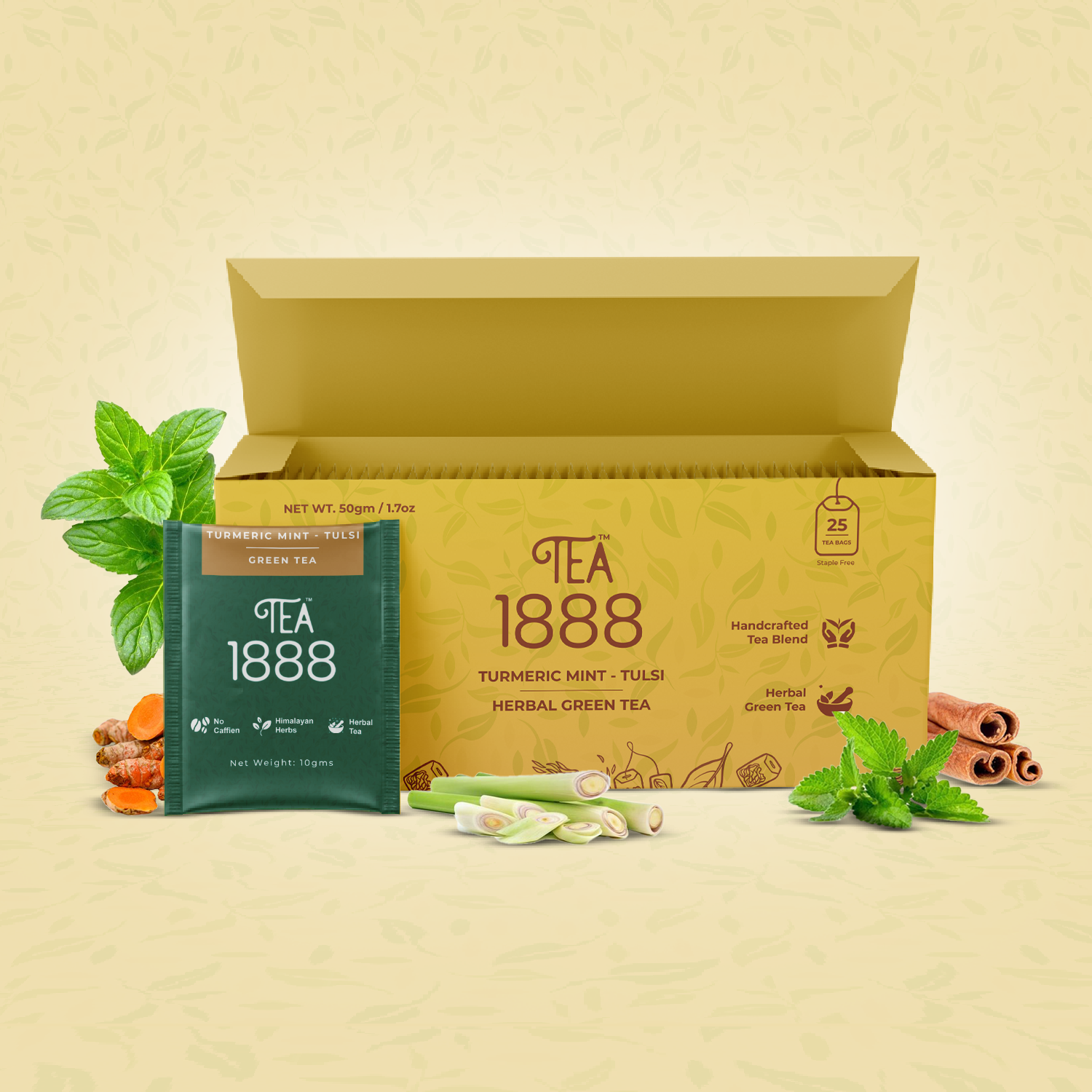 Turmeric Mint - Tulsi Green Tea