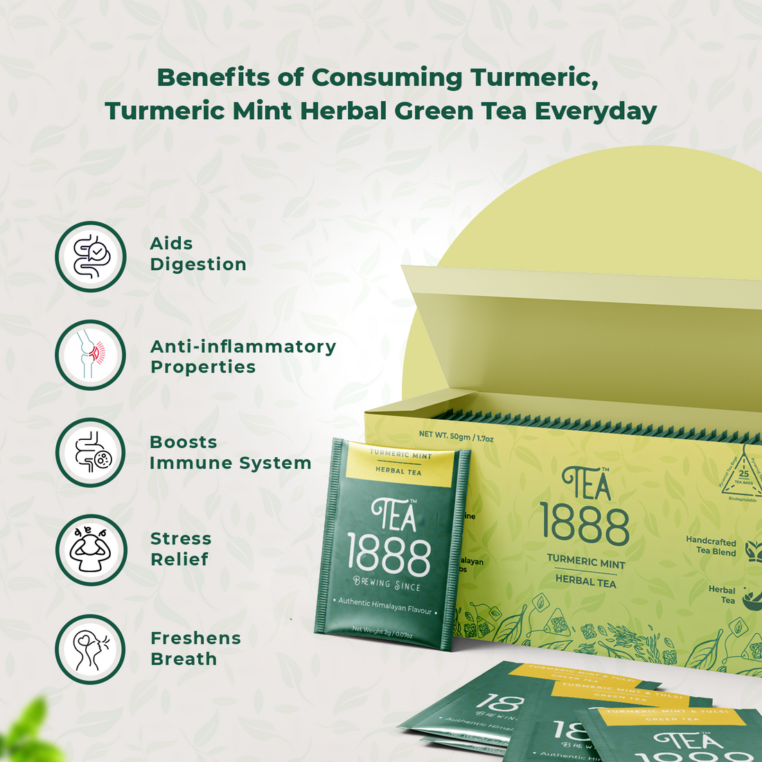 Turmeric Mint - Herbal Tea