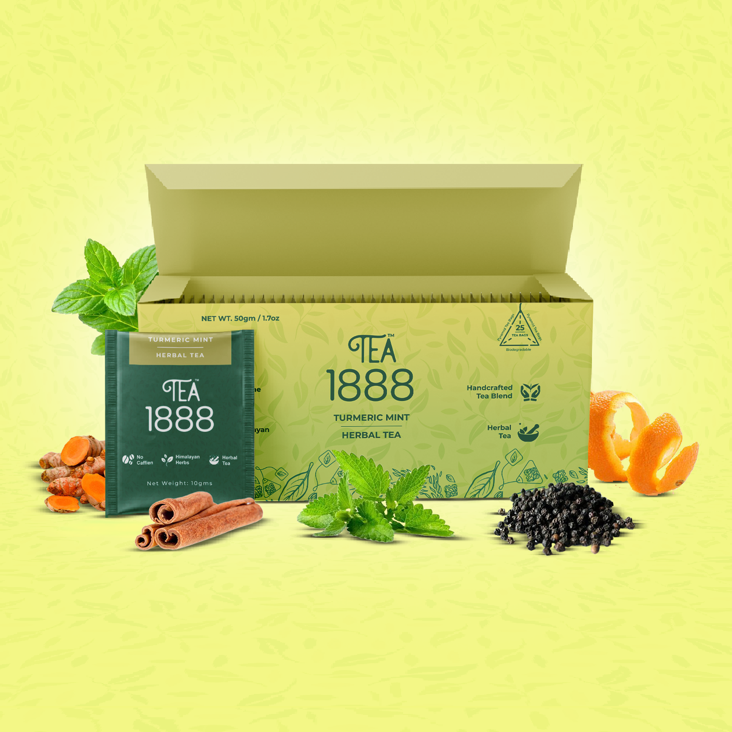 Turmeric Mint - Herbal Tea